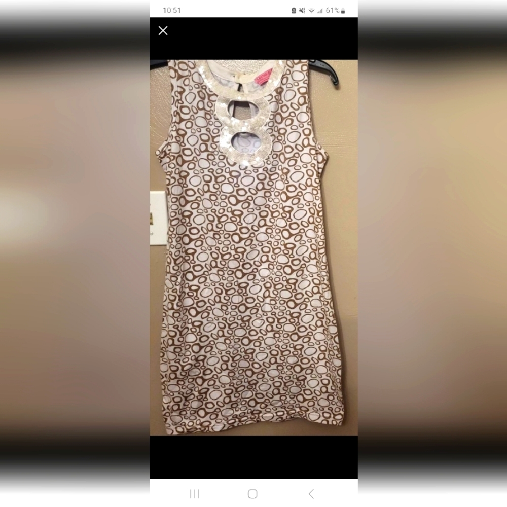 Retro Go go style  dress with sequin accents! So cute! Size small